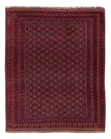 Kelim Rug - Oriental - 194 x 160 cm - dark red