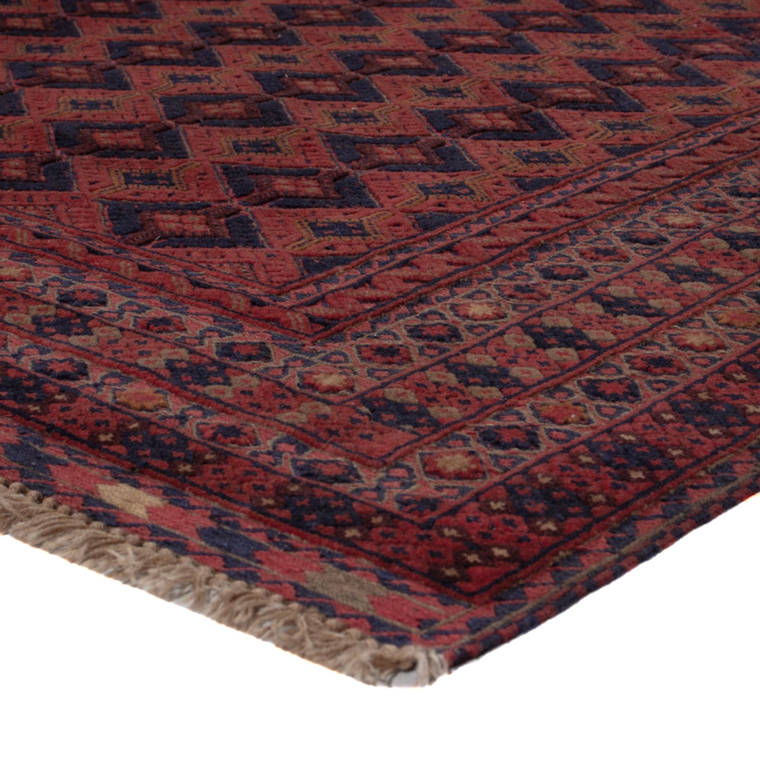 Kelim Rug - Oriental - 198 x 153 cm - dark red