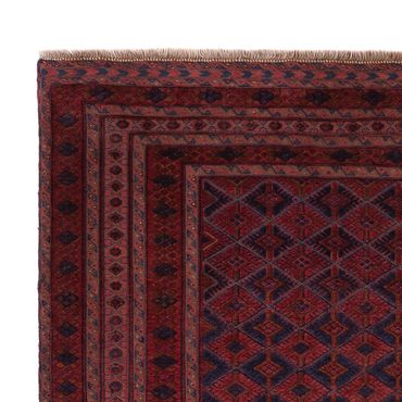 Kelim Rug - Oriental - 200 x 156 cm - dark red