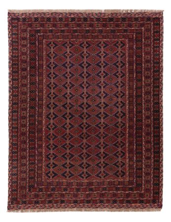 Kelim Rug - Oriental - 190 x 152 cm - dark red