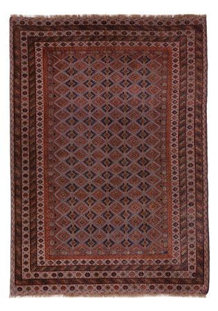 Kelim Rug - Oriental - 207 x 156 cm - dark red