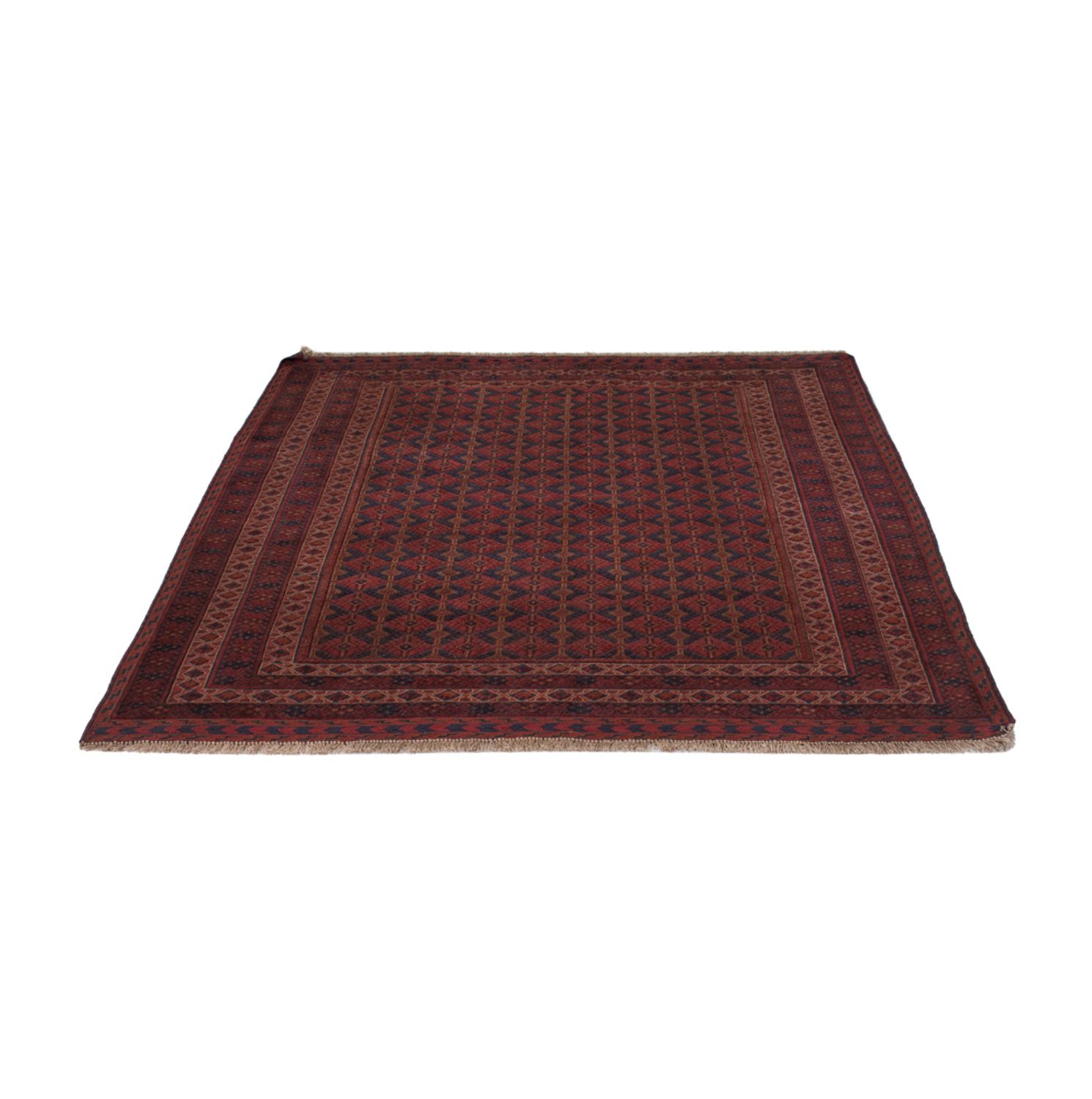 Kelim Rug - Oriental - 190 x 155 cm - dark red