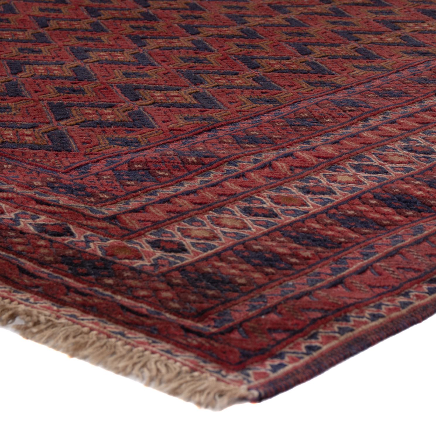 Kelim Rug - Oriental - 204 x 150 cm - dark red