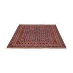 Kelim Rug - Oriental square  - 183 x 157 cm - dark red