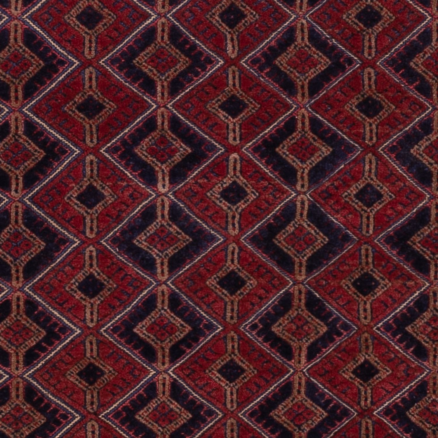 Kelim Rug - Oriental - 190 x 153 cm - dark red