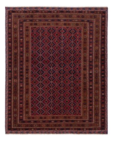 Kelim Rug - Oriental - 190 x 153 cm - dark red