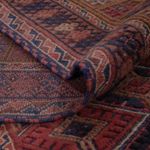 Kelim Rug - Oriental - 190 x 153 cm - dark red