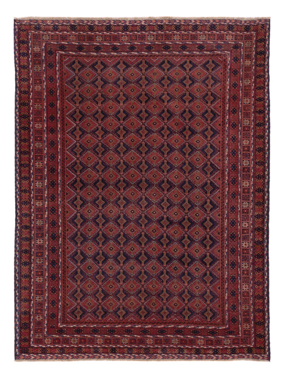 Kelim Rug - Oriental - 203 x 152 cm - dark red