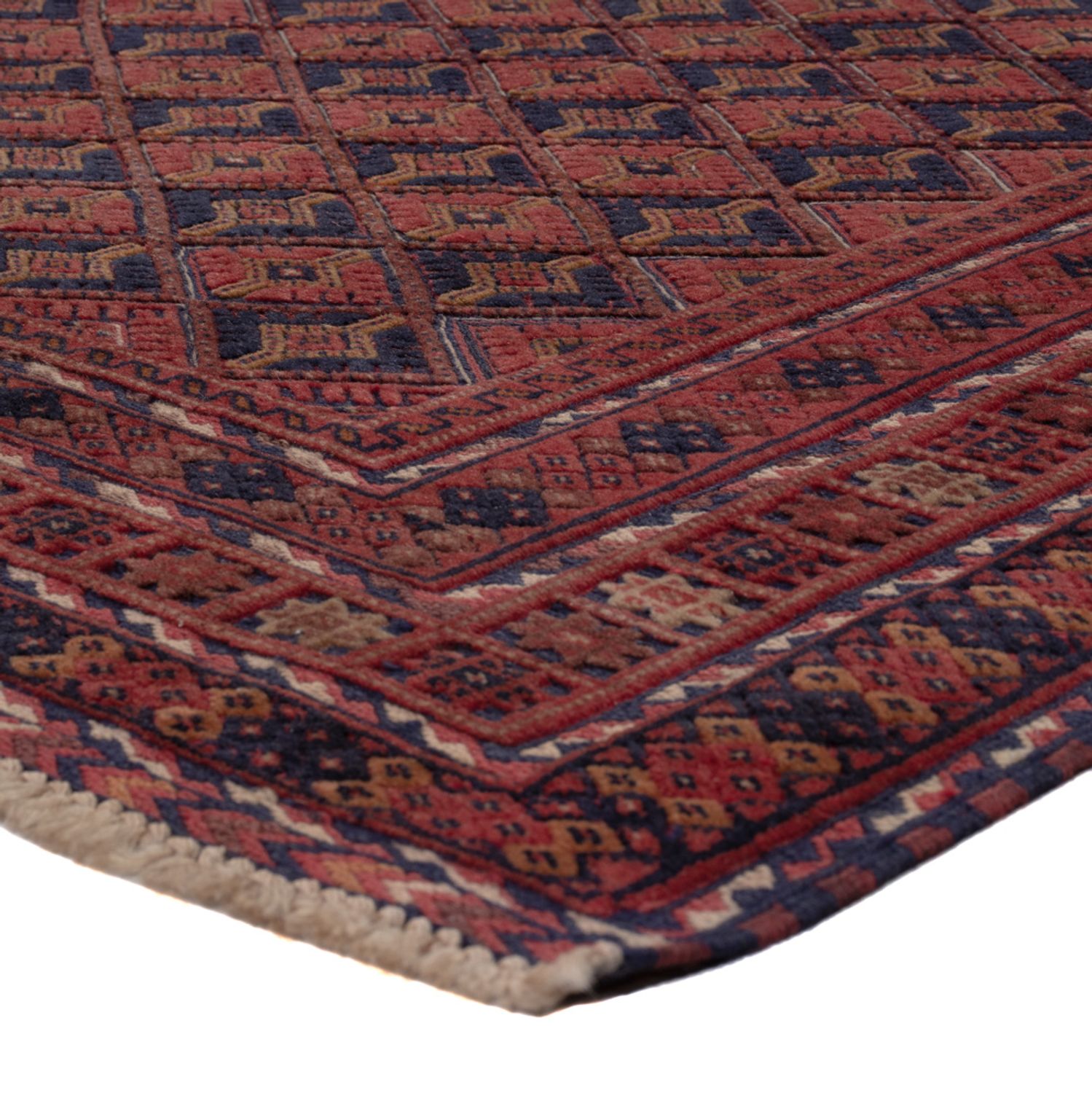 Kelim Rug - Oriental - 203 x 152 cm - dark red