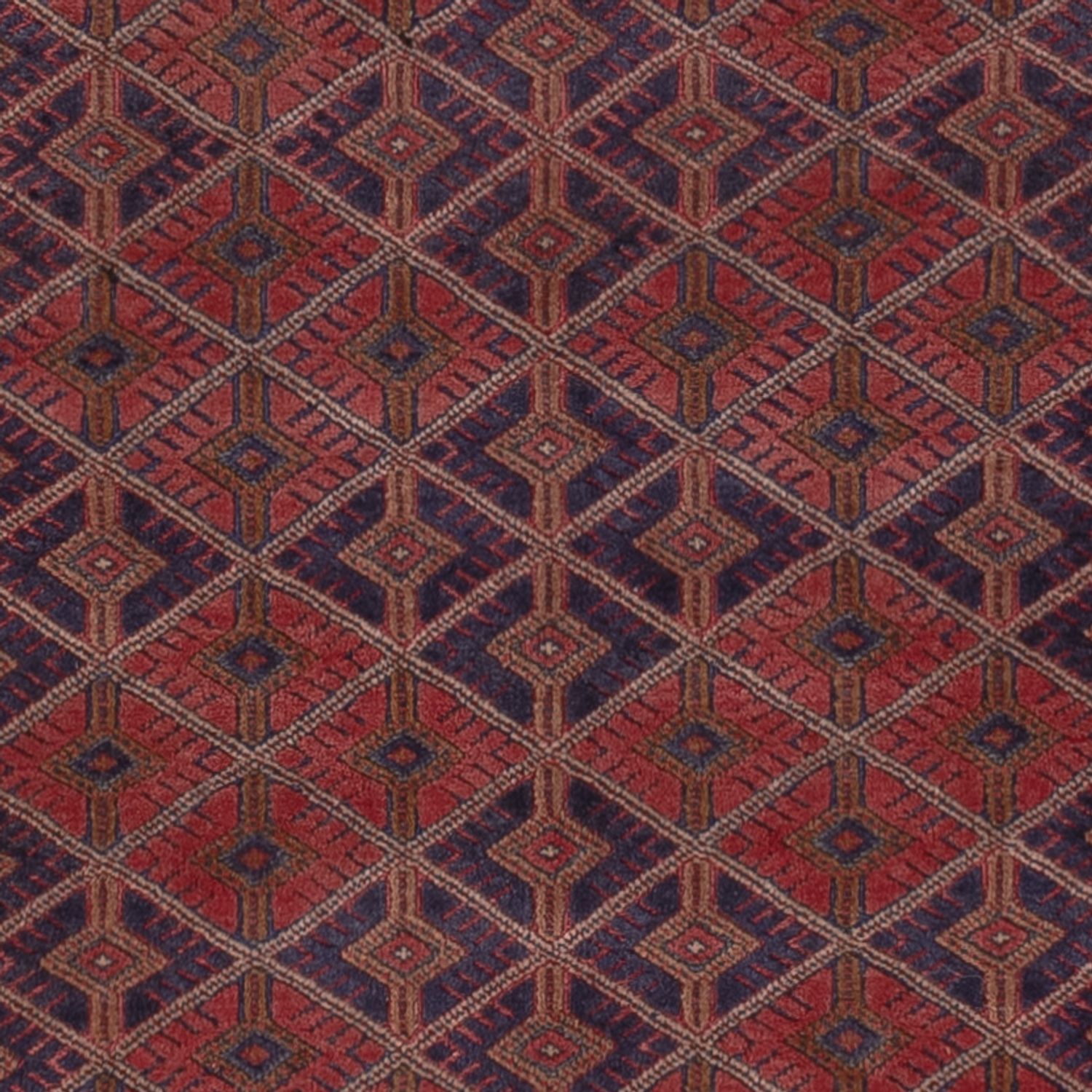 Kelim Rug - Oriental - 193 x 154 cm - dark red