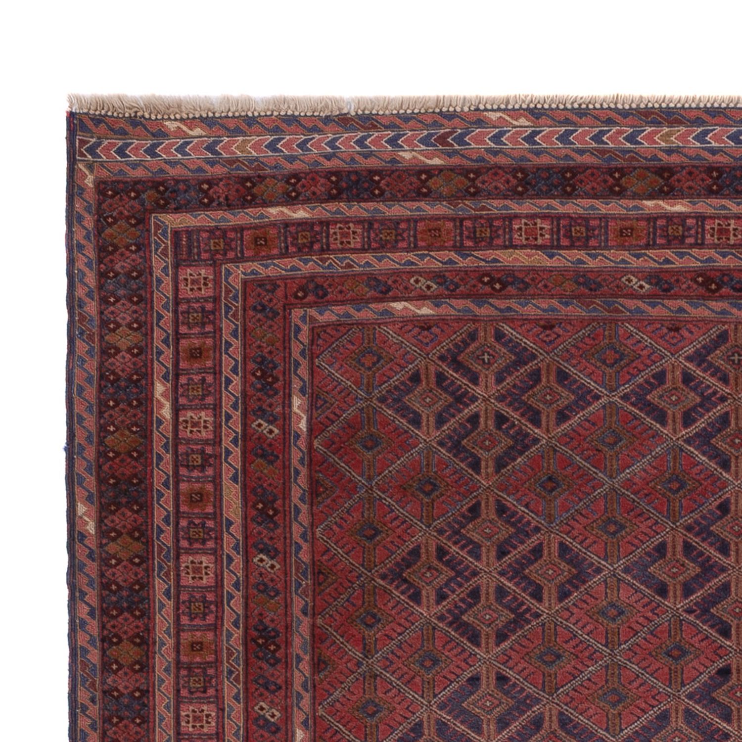 Kelim Rug - Oriental - 193 x 154 cm - dark red