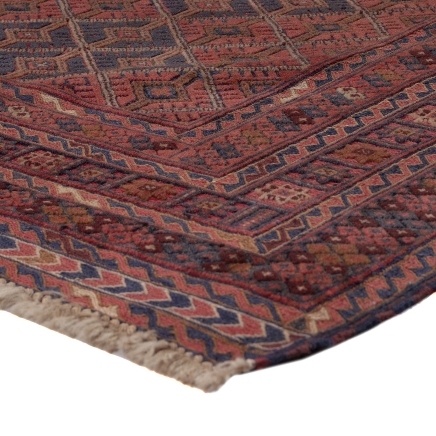 Kelim Rug - Oriental - 193 x 154 cm - dark red