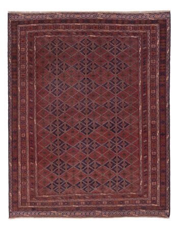 Kelim Rug - Oriental - 193 x 154 cm - dark red