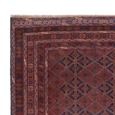 Kelim Rug - Oriental - 193 x 154 cm - dark red