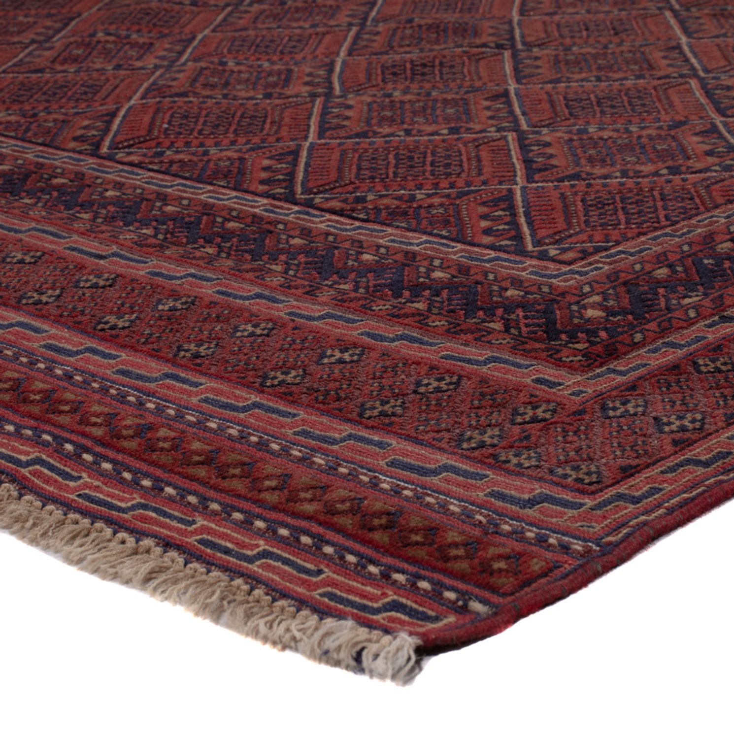 Kelim Rug - Oriental - 186 x 143 cm - dark red