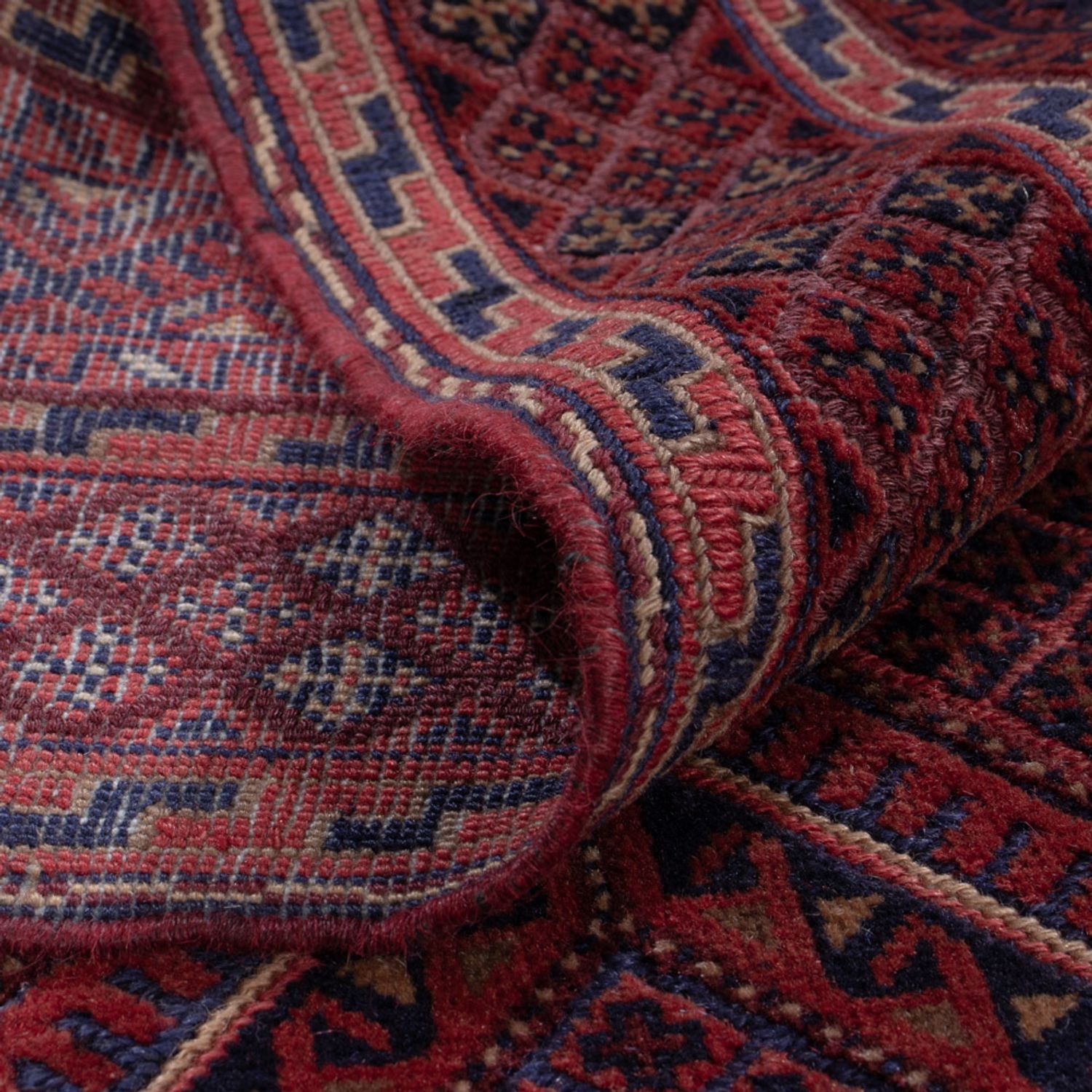 Kelim Rug - Oriental - 186 x 143 cm - dark red