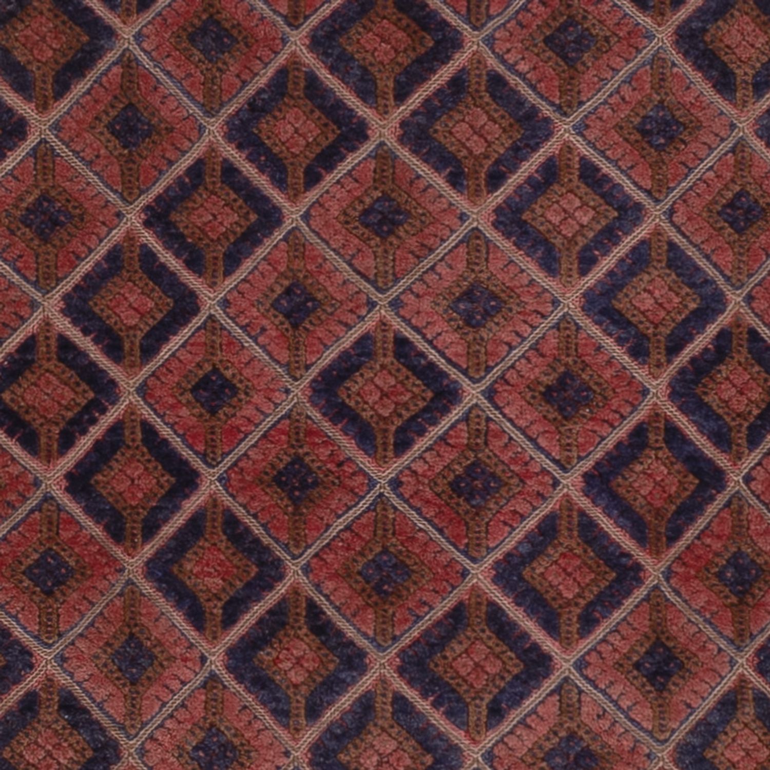 Kelim Rug - Oriental - 193 x 159 cm - dark red
