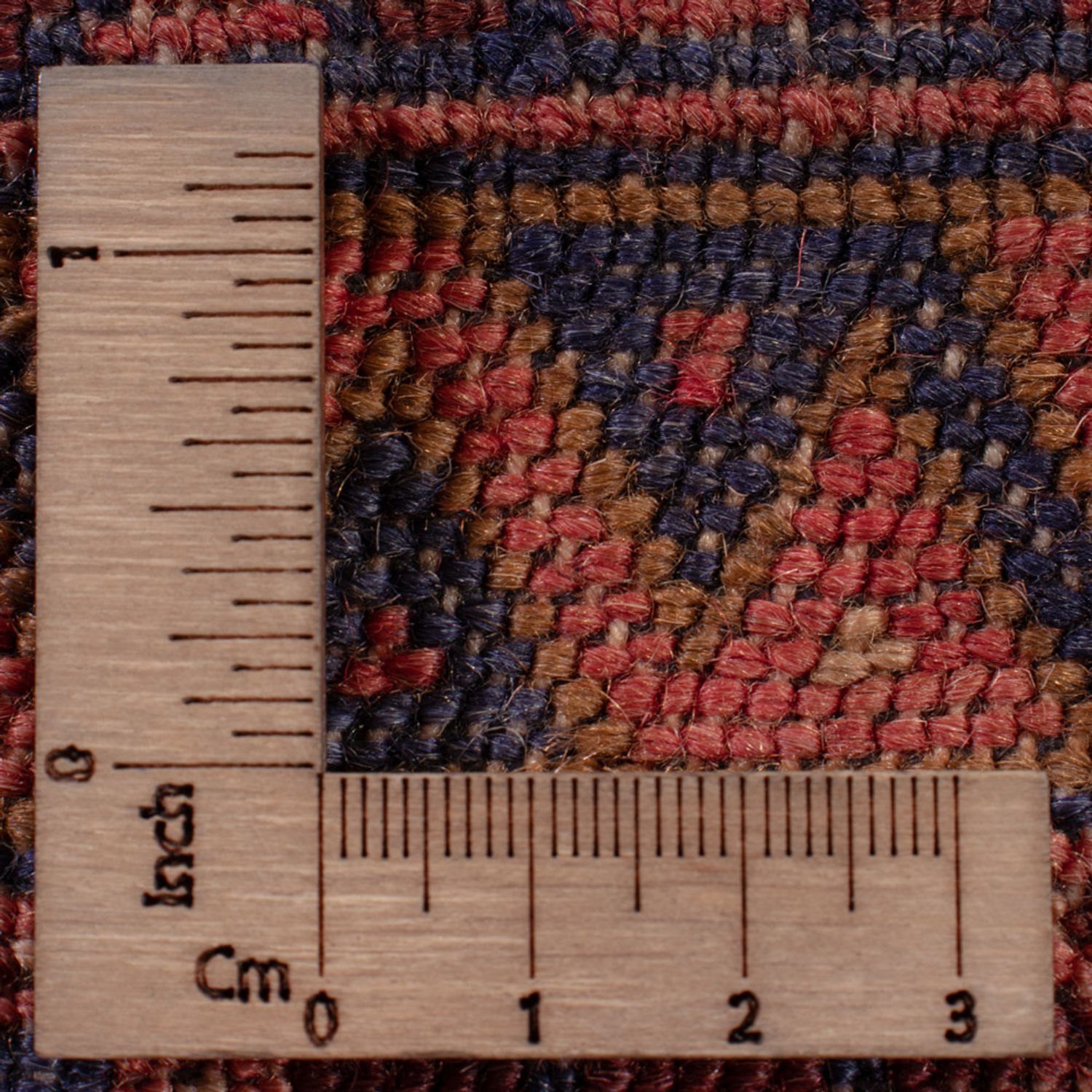 Kelim Rug - Oriental - 193 x 159 cm - dark red