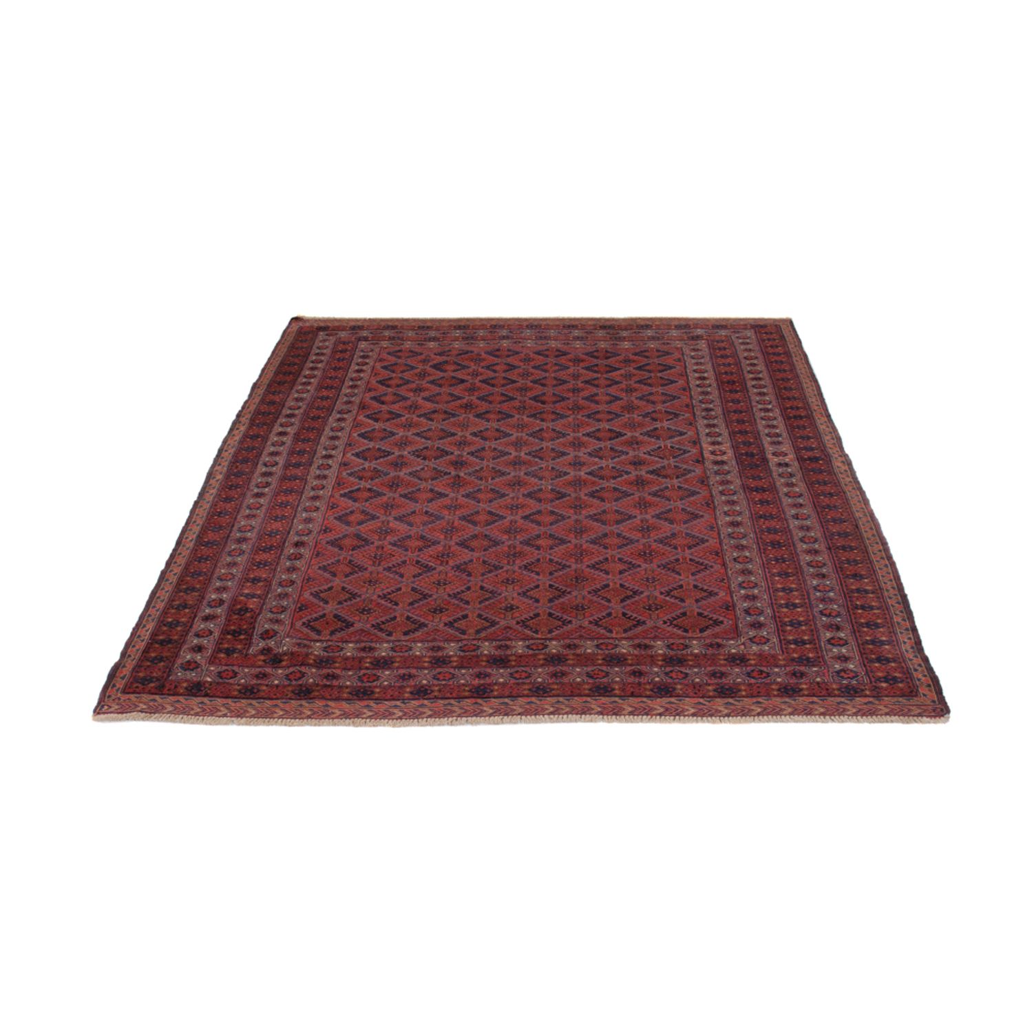 Kelim Rug - Oriental - 187 x 145 cm - dark red