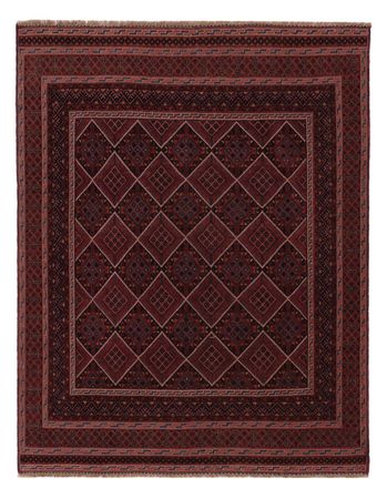 Kelim Rug - Oriental - 183 x 141 cm - dark red