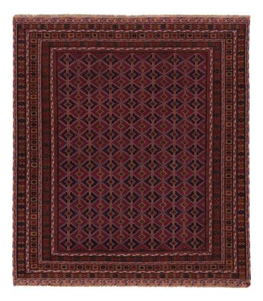 Kelim Rug - Oriental - 177 x 154 cm - dark red