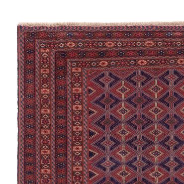 Kelim Rug - Oriental - 193 x 149 cm - dark red