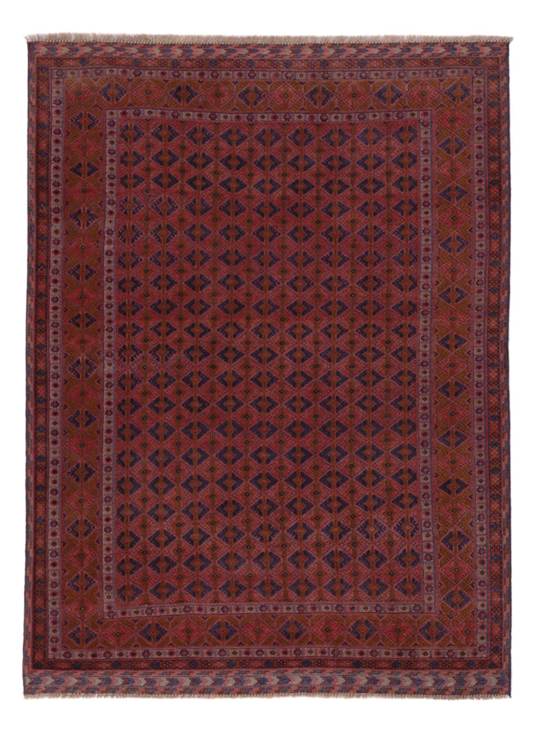 Kelim Rug - Oriental - 196 x 144 cm - dark red