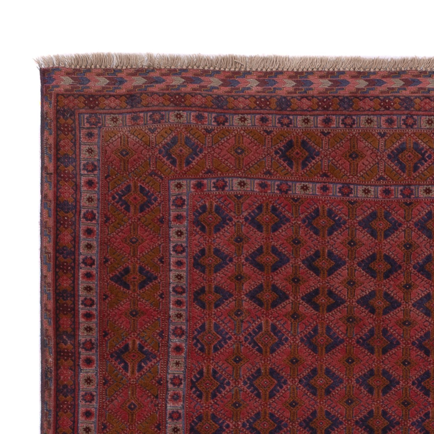 Kelim Rug - Oriental - 196 x 144 cm - dark red