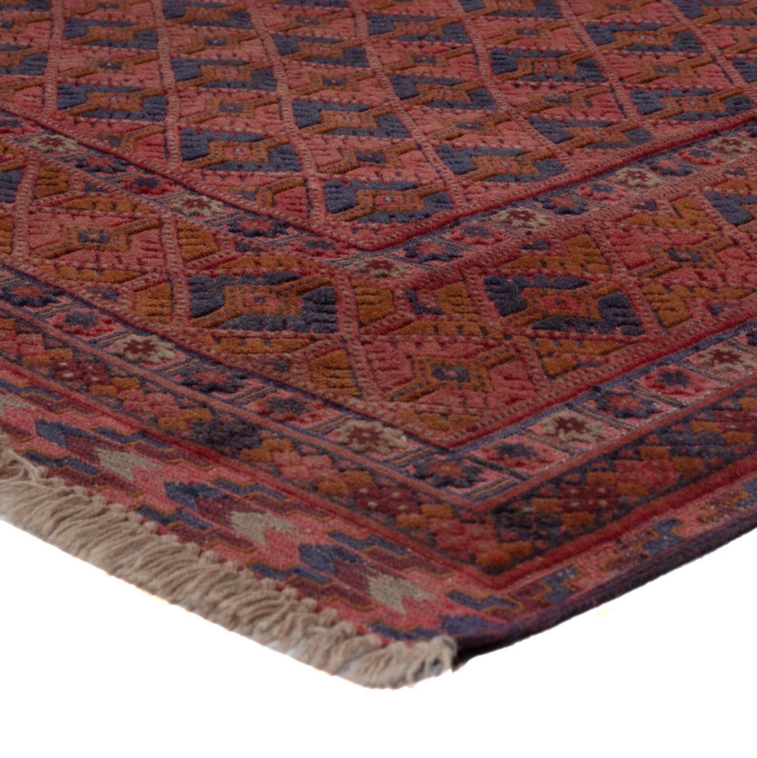 Kelim Rug - Oriental - 196 x 144 cm - dark red