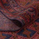 Kelim Rug - Oriental - 196 x 144 cm - dark red