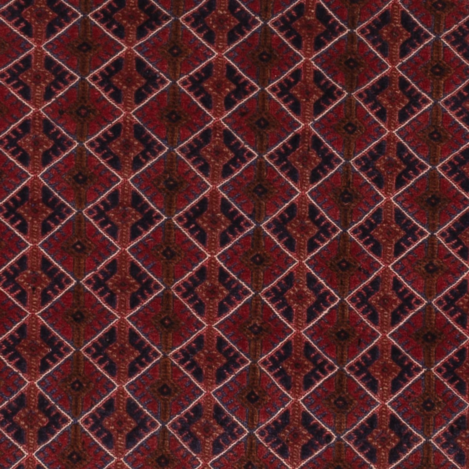 Kelim Rug - Oriental - 181 x 141 cm - dark red