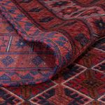 Kelim Rug - Oriental - 181 x 141 cm - dark red