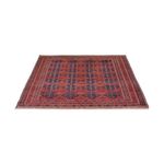 Kelim Rug - Oriental square  - 178 x 160 cm - dark red