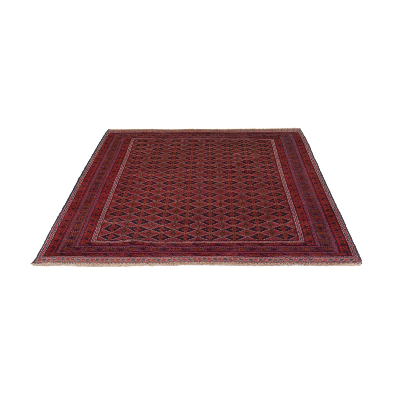 Kelim Rug - Oriental - 179 x 151 cm - dark red