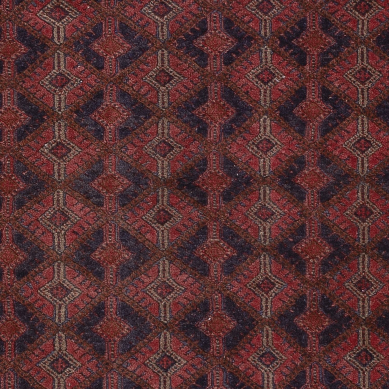 Kelim Rug - Oriental - 197 x 164 cm - dark red