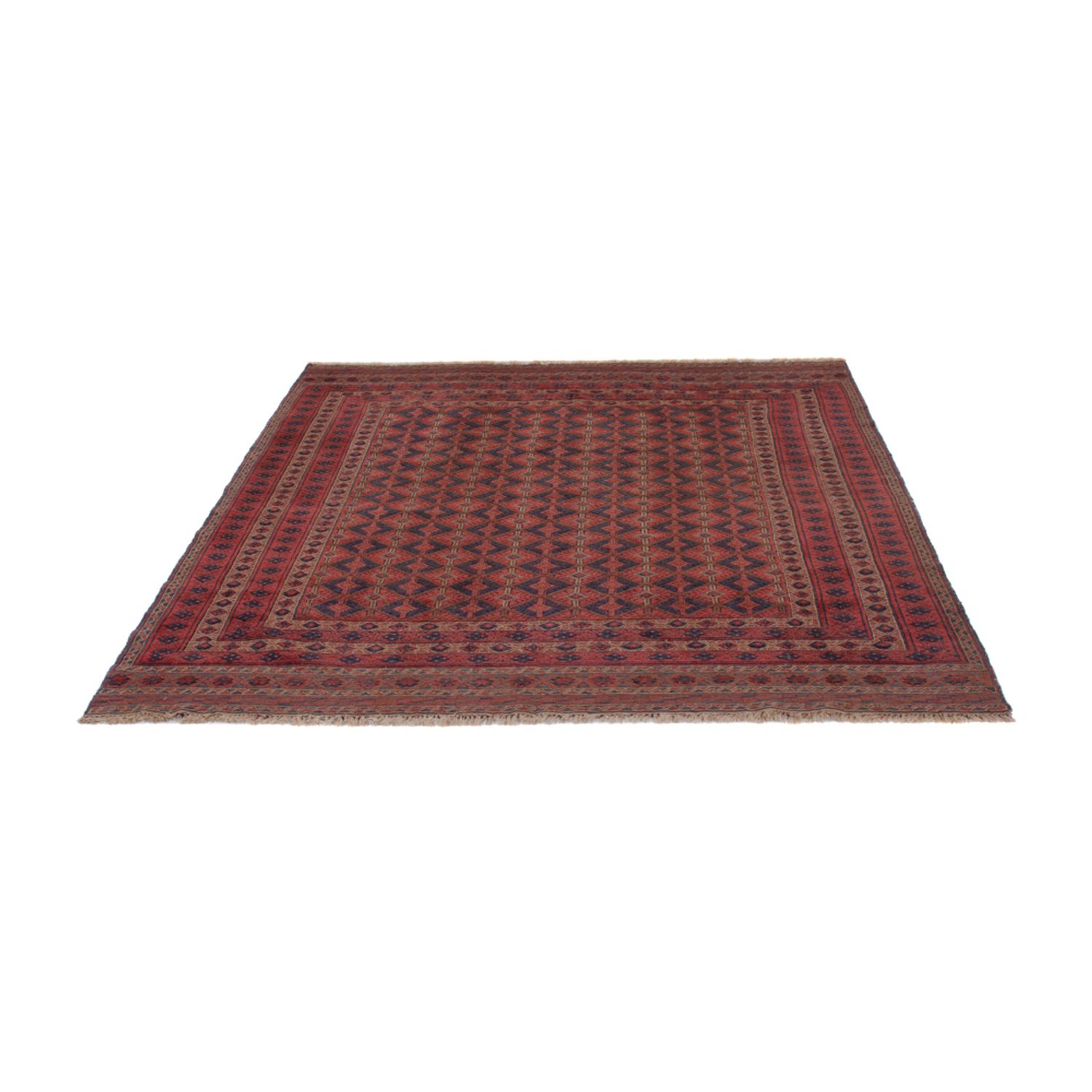 Kelim Rug - Oriental - 197 x 164 cm - dark red