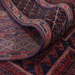 Kelim Rug - Oriental - 203 x 140 cm - dark red