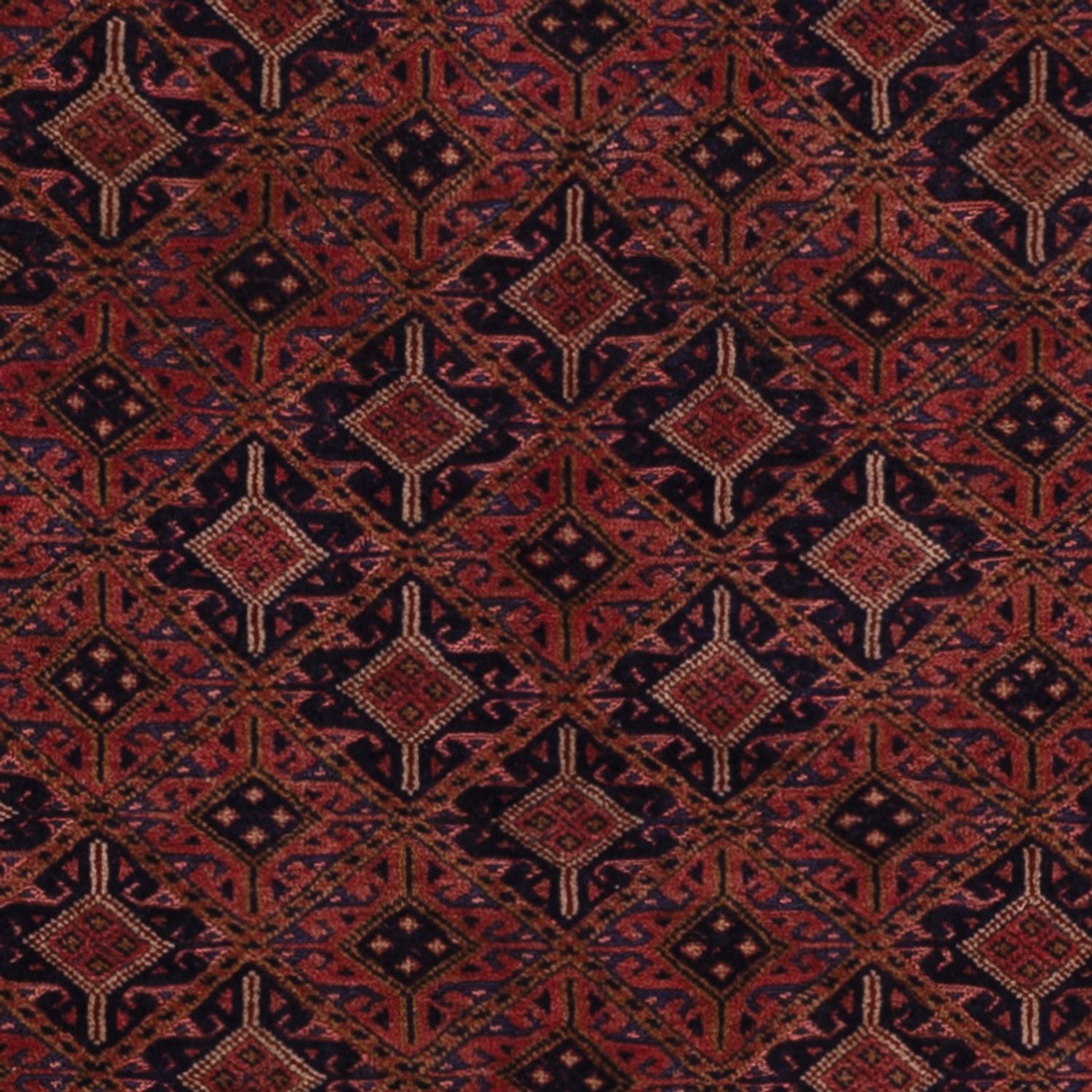 Kelim Rug - Oriental - 197 x 161 cm - dark red