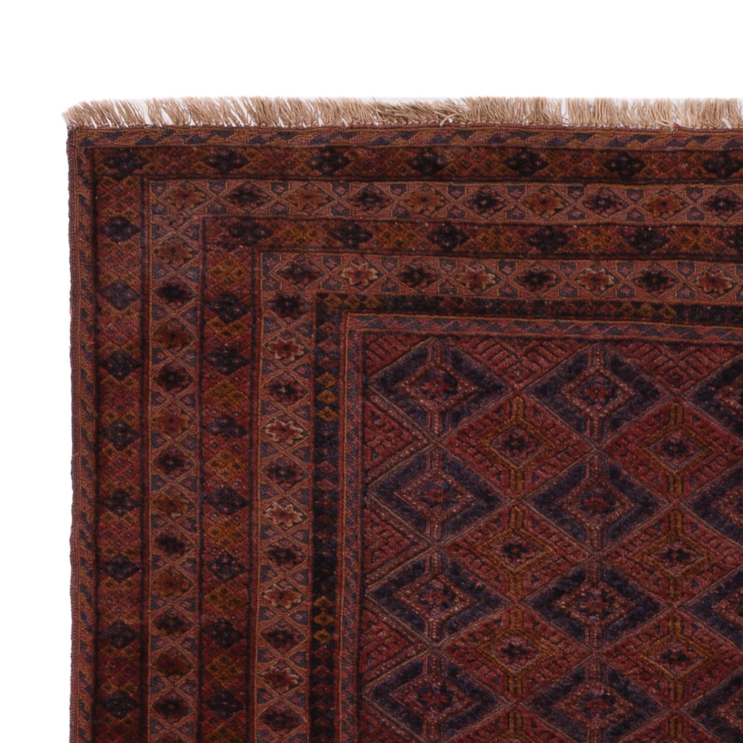Kelim Rug - Oriental - 196 x 161 cm - dark red