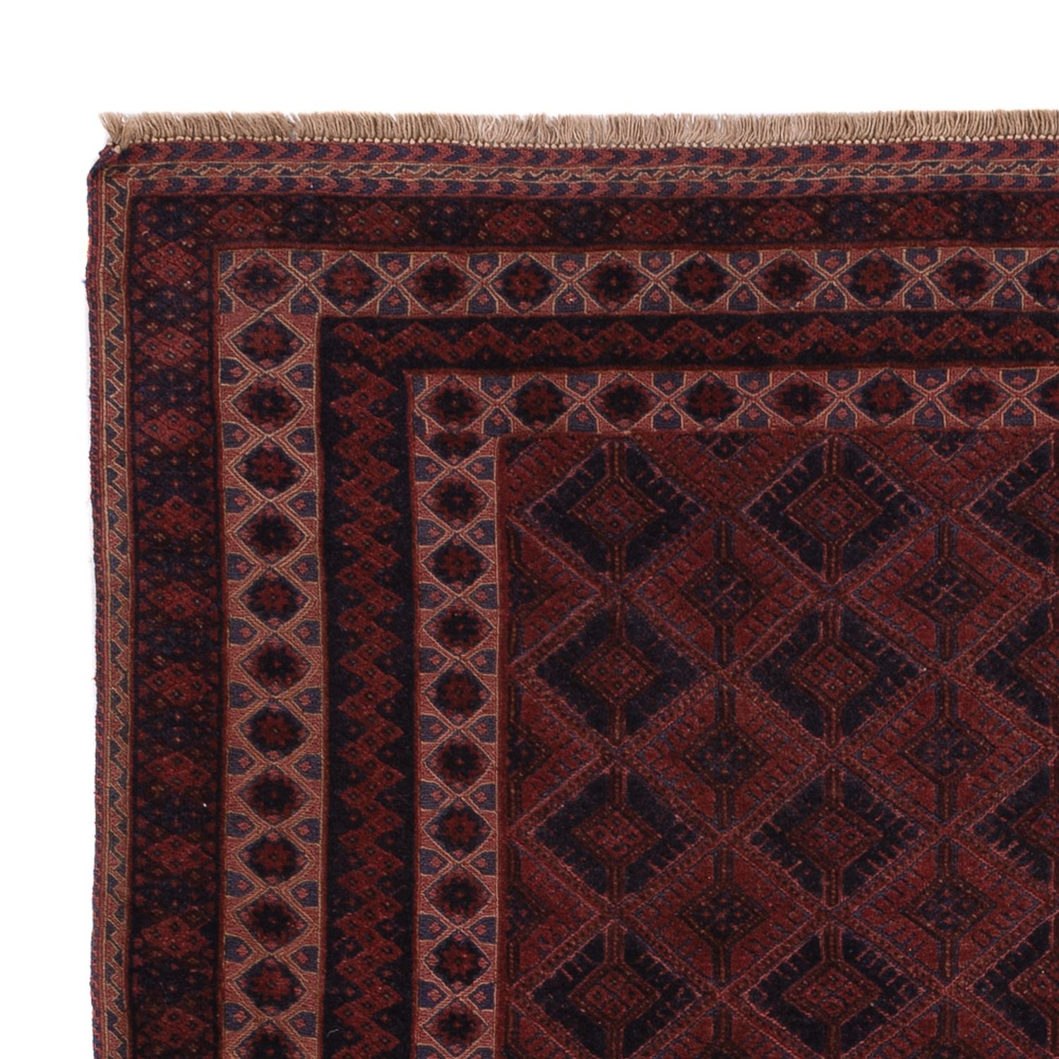 Kelim Rug - Oriental - 197 x 165 cm - dark red
