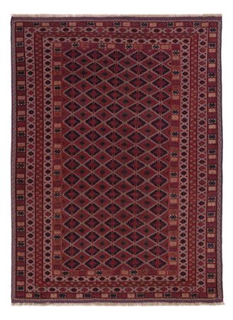 Kelim Rug - Oriental - 209 x 151 cm - dark red