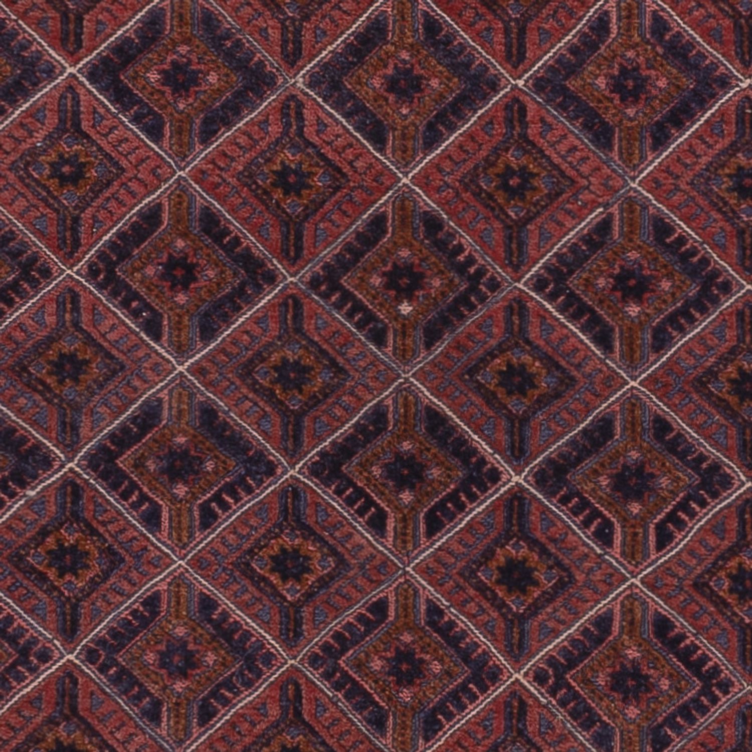 Kelim Rug - Oriental - 186 x 141 cm - dark red