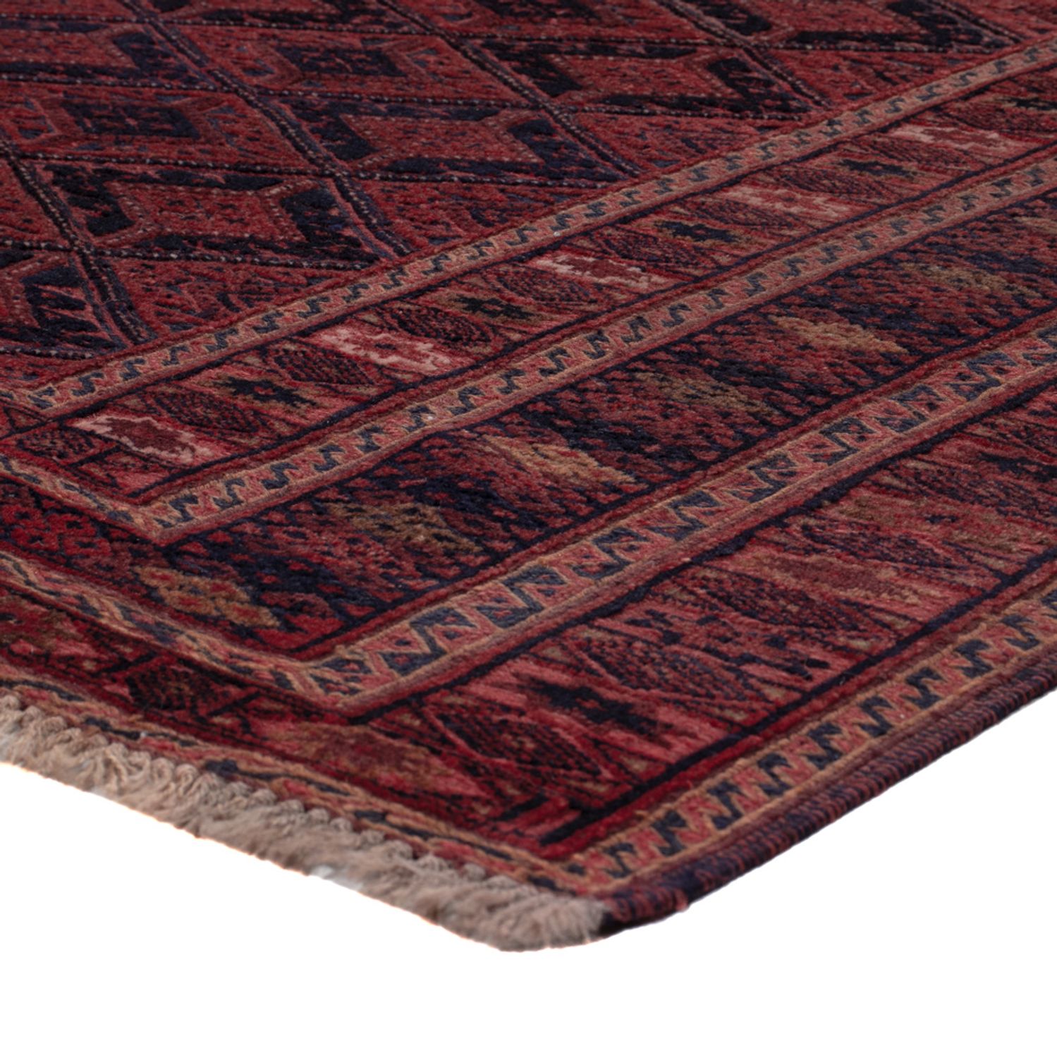 Kelim Rug - Oriental - 221 x 146 cm - dark red