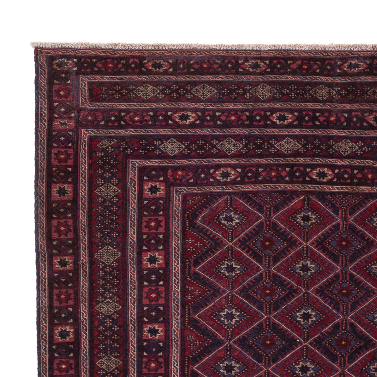 Kelim Rug - Oriental - 178 x 155 cm - dark red
