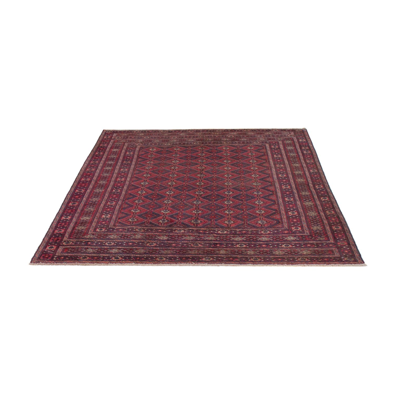 Kelim Rug - Oriental - 178 x 155 cm - dark red