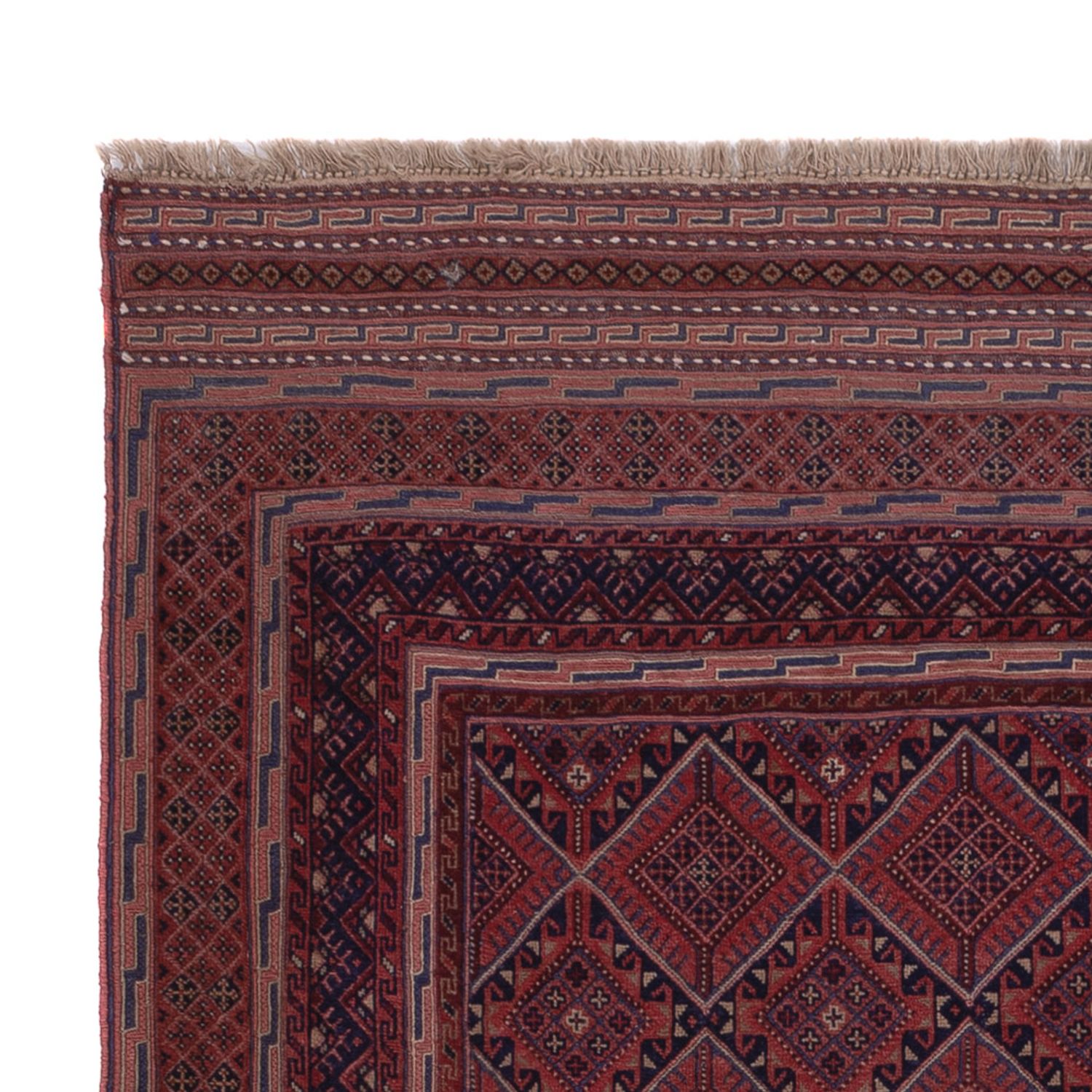 Kelim Rug - Oriental - 193 x 140 cm - dark red