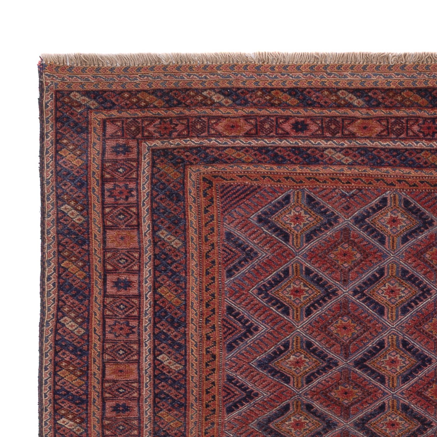 Kelim Rug - Oriental - 210 x 148 cm - dark red