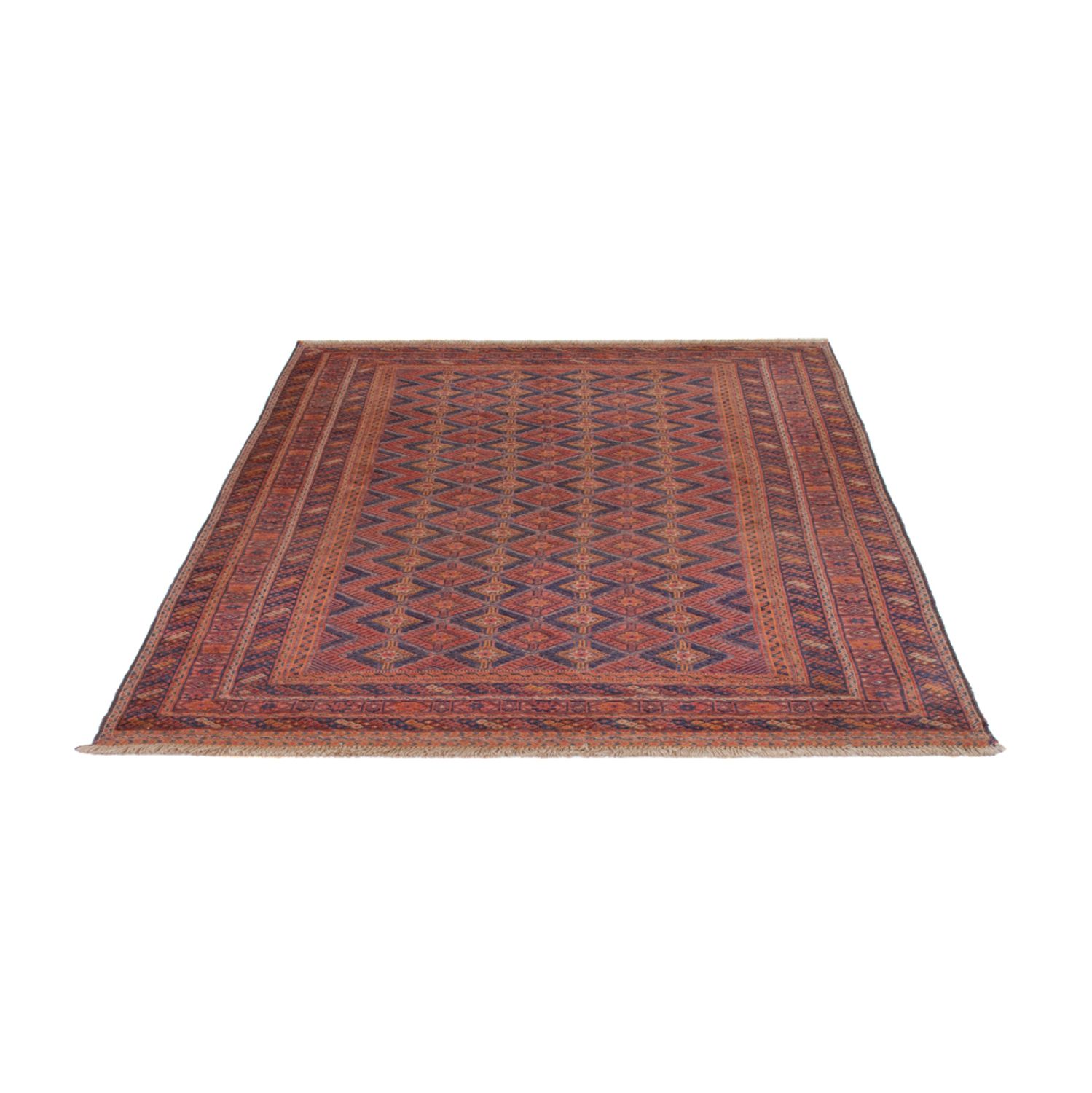 Kelim Rug - Oriental - 210 x 148 cm - dark red