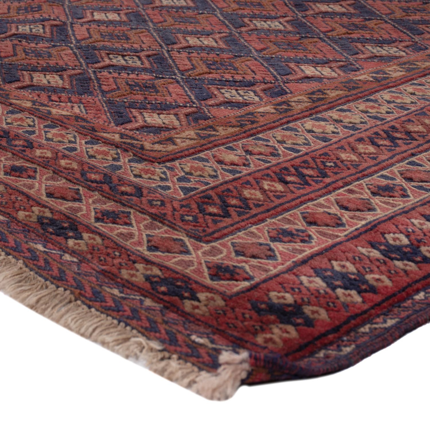 Kelim Rug - Oriental - 206 x 145 cm - dark red
