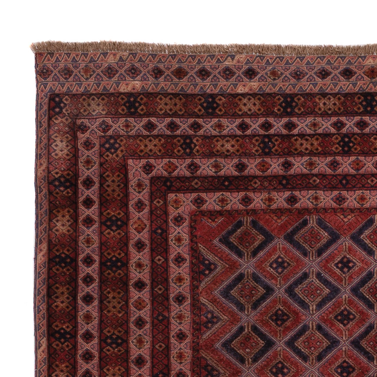 Kelim Rug - Oriental - 205 x 165 cm - dark red